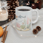 Mermaid Ocean Ceramic Mug | Cute Underwater Tea & Coffee Cup 11oz 15oz