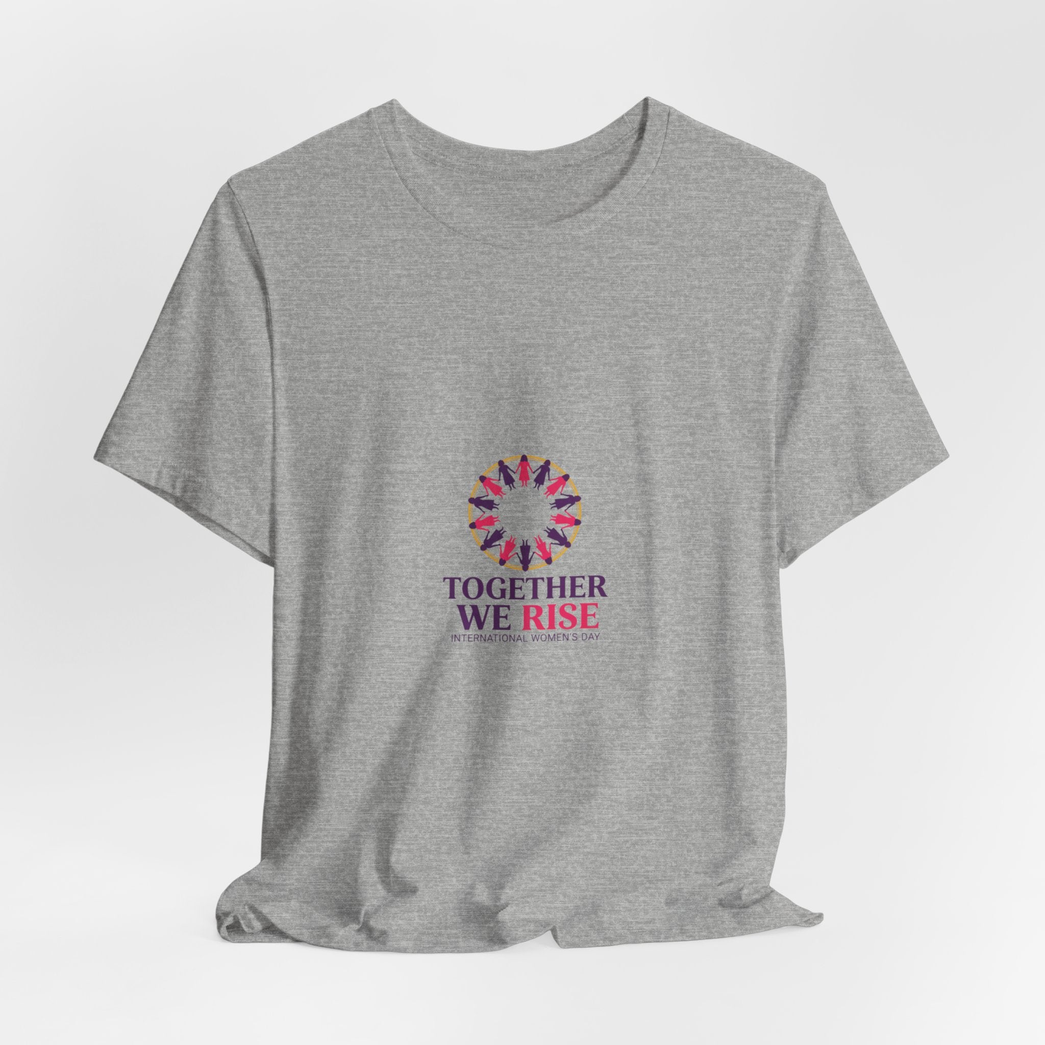 Together We Rise Tee | International Women's Day, feminist slogan graphic