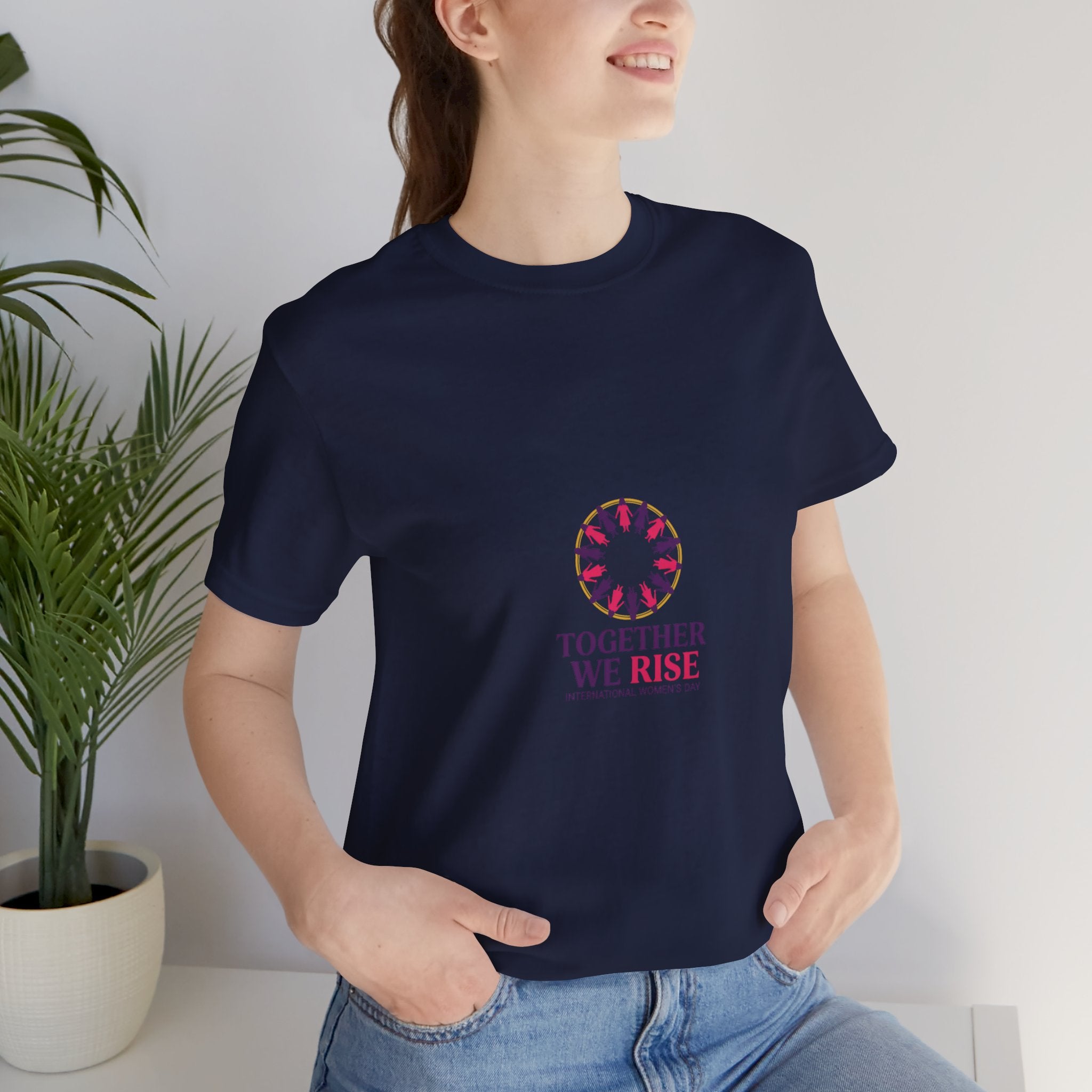 Together We Rise Tee | International Women's Day, feminist slogan graphic