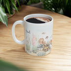 Mermaid Ocean Ceramic Mug | Cute Underwater Tea & Coffee Cup 11oz 15oz