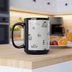 Lighthouse Coastal Mug | Nautical Seaside Tea & Coffee Cup 11oz 15oz